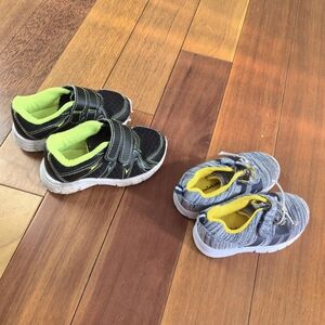 Stylish Kids Sneakers - Black and Gray